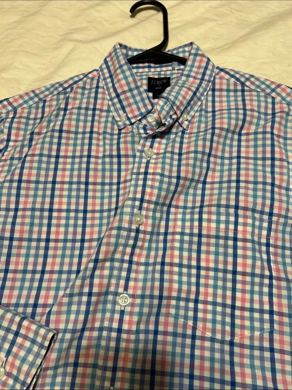 J. Crew lightweight plaid